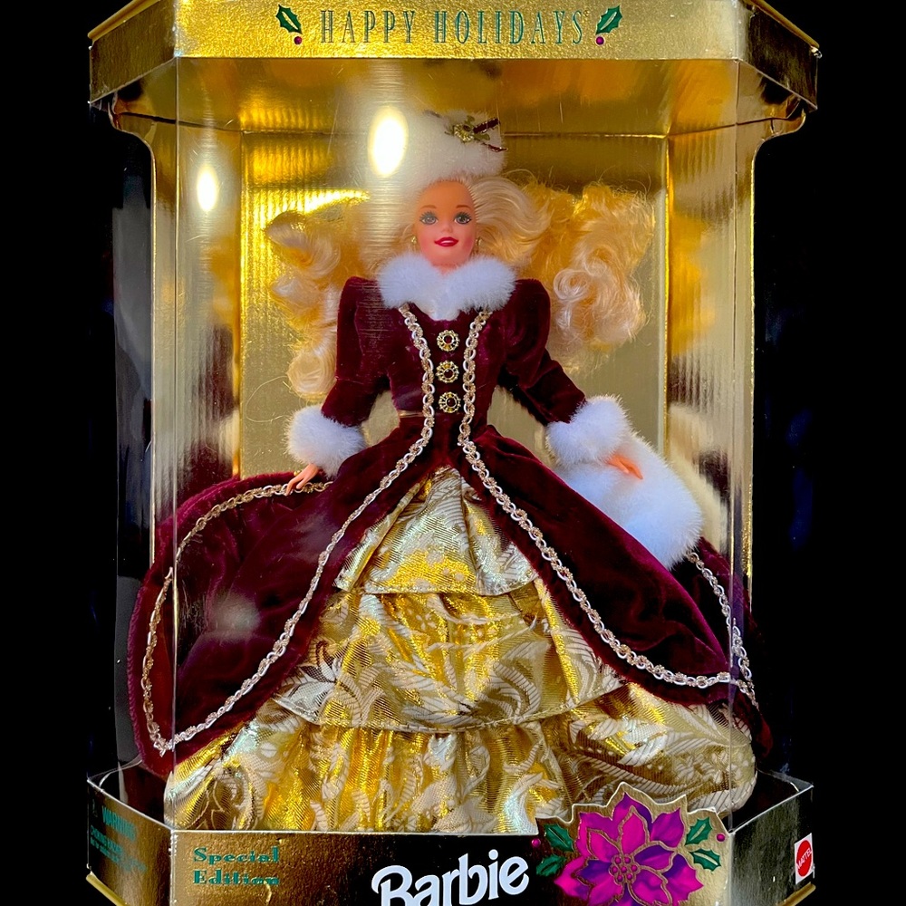 Happy Holidays Barbie (1996) RARE! Mint condition, in original box.